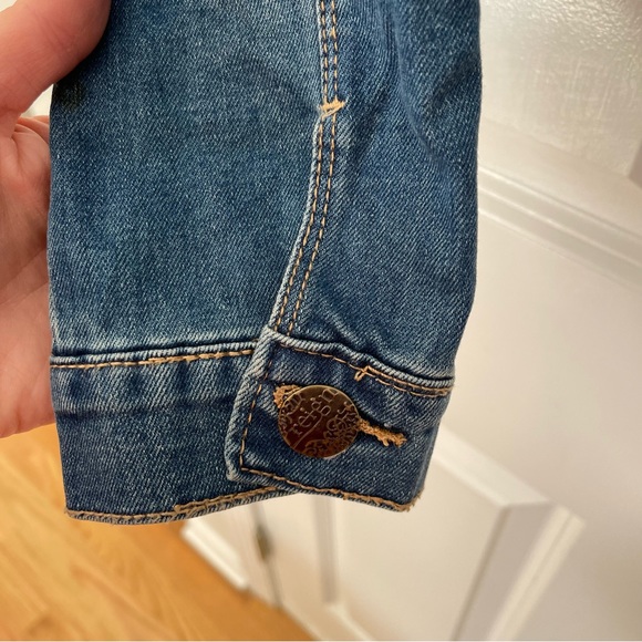 Reign Embroidered Denim Jean Jacket - Picture 5 of 12